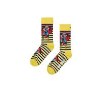 Happy Socks Men's Marvel Thor Novelty Socks | Gift Idea in Yellow | Size: 6-11 Happy Socks Yellow 6-11