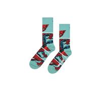 Happy Socks Men's Marvel Web-Slinger Novelty Socks | Gift Idea in Blue | Size: 6-11 Happy Socks Blue 6-11