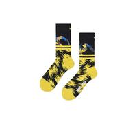 Happy Socks Men's Wolverine Socks | Marvel X-Men Superhero Socks | Gift Idea in Black | Size: 6-11 Happy Socks Black 6-11