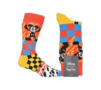 Happy Socks Mickey-Time Disney Socks, Red/multi - Small/Medium