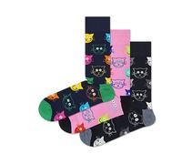 Happy Socks Mixed Cats Gift Set Half Long Socks 3 Pairs