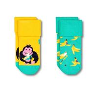 Happy Socks Monkey & Banana Terry Socks 2 Pairs