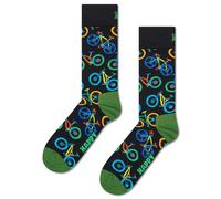 Happy Socks Mountain Bike Sock, Black, 36-40