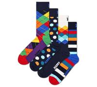 Happy Socks Multi-color Gift Set Half Long Socks 4 Pairs Multicolor EU 41-46