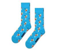 Happy Socks Orange Spritz Sock Crew Socks Size-41-46