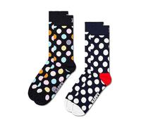 Happy Socks Pack of 2 Classic Big Dot Socks Navy