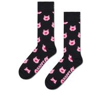 Happy Socks Pig Sock, Black, 36-40