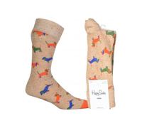 Happy Socks Puppy Love Socks, Sand - Small/Medium