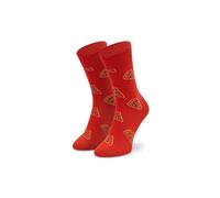 Happy Socks Red Pizza Unisex Premium Cotton Socks 1 Pair Size 7-11
