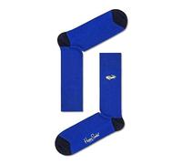 Happy Socks Ribbed Embroidery Car High Socks Printed Unisex Adult, multicoloured, 41-46