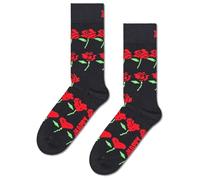 Happy Socks Rose Hearts Socks, multicoloured, 36-40