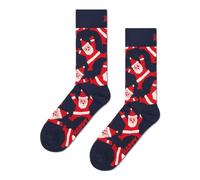 Happy Socks Santa Sock, Navy, 41-46