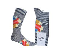 Happy Socks Shooting Stars Socks, Navy/multi - Small/Medium