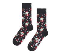 Happy Socks Star Wars Holiday Grogu Sock, Black, 36-40