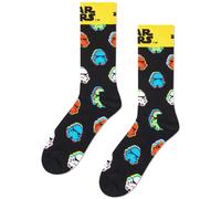 Happy Socks Star Wars Stormtrooper Socks Black Blue White - 36-40