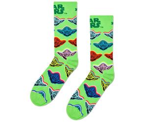 Happy Socks Star Wars Yoda Socks, Light Green - Eur 41-46