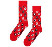 Happy Socks Teddy Bear Socks, Red - Eur 41-46