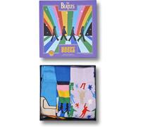 Happy Socks The Beatles Gift Set with 3 Pairs Sustainable Cotton Socks - Fun an