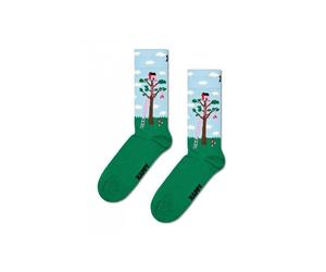 Happy Socks Treehouse Socks, Green - Medium/Large