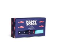 Happy Socks Unisex 3-pack Lite Car Gift Set, Coffret Cadeau Voiture 3 Pieces, 42-46 UK