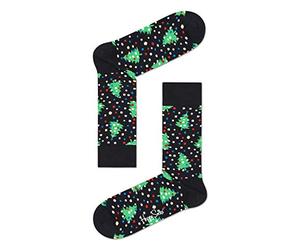 Happy Socks Unisex Happy Christmas Socks, Multi, 7-Mar UK