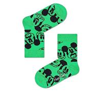 Happy Socks Unisex Kid's Disney Face It, Mickey Sock Ankle, 7-9 años