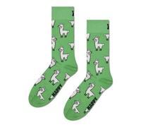 Happy Socks Unisex Lama, Green, 36-40 UK