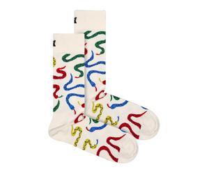 Happy Socks Unisex - Novelty Snakes Design