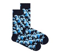 Happy Socks Unisex - Novelty Wave Design