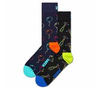 Happy Socks Unisex Socks, 2 Pack - Gift Box, Color Mix