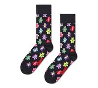 Happy Socks Unisex Teddy Bear, Multicolour, 42-46 UK