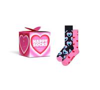 Happy Socks Valentine's Socks Gift Set Pack of 2, multicoloured, 36-40