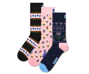 Happy Socks Women Socks, 3 Pack - Mother's Day, Gift Box, Mixed Colors...