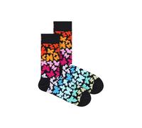 Happy Socks 1 Pack Unisex Cotton Bright Colourful Butterfly Design Socks - Butterfly - 6-11 UK