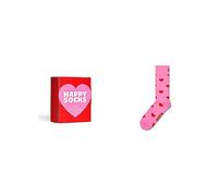 Happy Socks Womens 1-Pack Heart Socks Gift Set 41-46