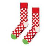 Happy Socks Women's Big Dot Snowman Sock, Multicolour (Multicolour 430), 4-7 (Size:36-40)