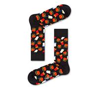 Men's Hamburger & Fries Socks, Black/multi - Size: 7/7.5/8/8.5/5/5.5/6.5/6