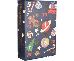 Happy Socks Women's Happy 24-pack Happy Holidays Gift Set Sock, Multicolour, S-M UK