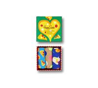 Happy Socks Women's Happy Pizza Love 3-pack Gift Set Socks, Multi, 4 7 UK