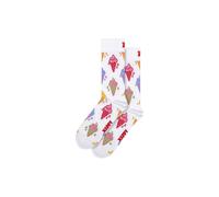 Happy Socks Women's Multi Coloured Ice Cream Design Socks & Women | Size: 4-7 Happy Socks Multicolor 4-7