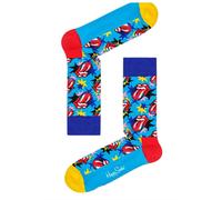 HAPPY Socks x Rolling Stones Women's Blue Limited Edition Stars Socks 5.5-9.5