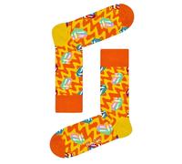 HAPPY Socks x Rolling Stones Women's Orange Limited Edition Socks 5.5-9.5 NWT