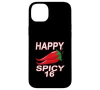Happy Spicy 16 Years Sweet 16th Birthday Funny Design Case for iPhone 14 Plus