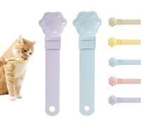 Happy Spoon for Cats,Multi Purpose Pet Liquid Snack Feeding Spoons for Wet Cat Treats, Feeding Wet Treat with 0 Waste