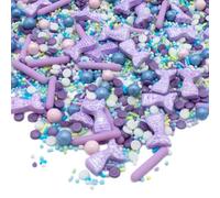Happy Sprinkles - Mermaid Dreams 90g Mix | Edible Cake Decorations with Pastel Tails | Perfect for Birthday Cake Toppers, Cupcake Sprinkles & Mermaid Party Decorations (HS0765)
