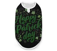 Happy St And Patrick Day Cute Dog Vest Pet Clothes Sleeveless Shirt