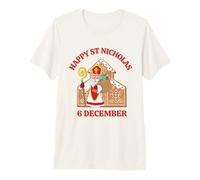 Happy St Nicholas 6 December Patron of Christmas Premium T-Shirt