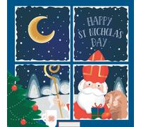 Happy St Nicholas Day: Saint Nicholas Coloring Book for Kids