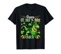 Happy St. Pat T-Rex Day Patrick's Day T-Rex Sunglasses T-Shirt