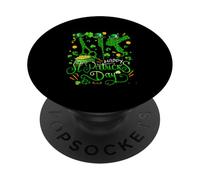 Happy St. Patrick's Day Hair Stylist Tools Shamrocks Parades PopSockets Adhesive PopGrip